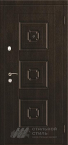 Стальная дверь с накладкой МДФ для квартиры с отделкой МДФ ПВХ - фото