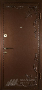 Дверь ЭД №8 с отделкой Порошковое напыление - фото