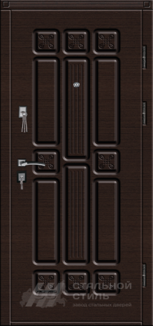 Дверь «Дверь УЛ №19» c отделкой МДФ ПВХ